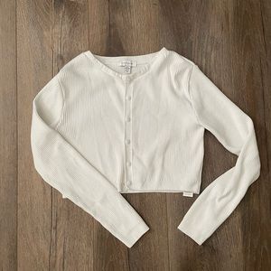 Top Shop Ribbed Cardigan